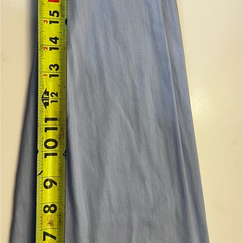 Ralph Lauren Blue Dress Shirt Elegant Cotton Blend - Picture 5 of 6